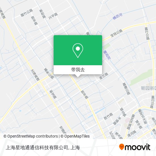 上海星地通通信科技有限公司地图