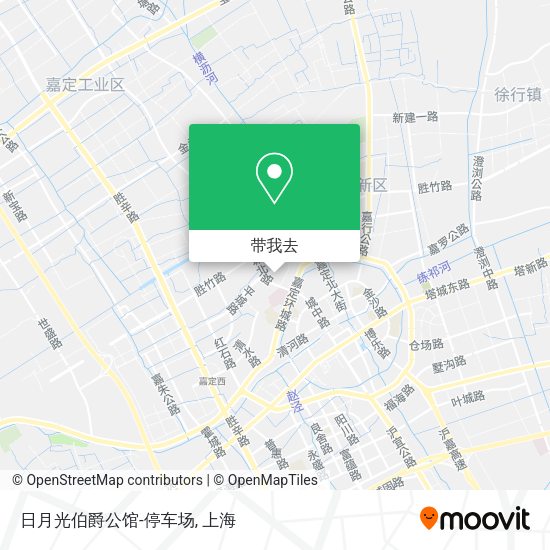 日月光伯爵公馆-停车场地图