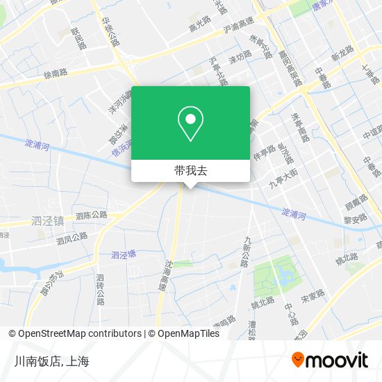 川南饭店地图