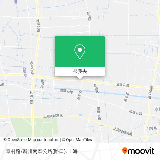 奉村路/新川南奉公路(路口)地图