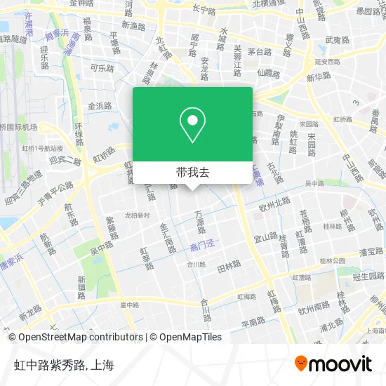虹中路紫秀路地图