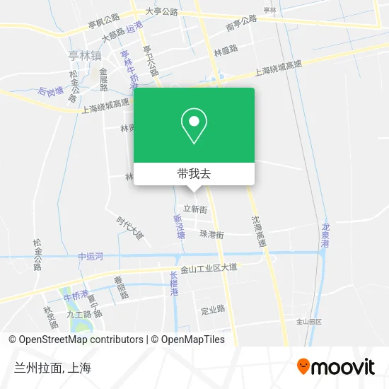 兰州拉面地图