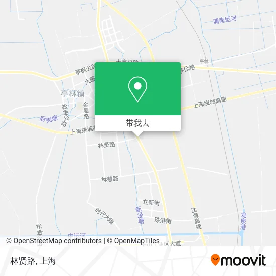 林贤路地图