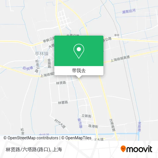 林贤路/六塔路(路口)地图