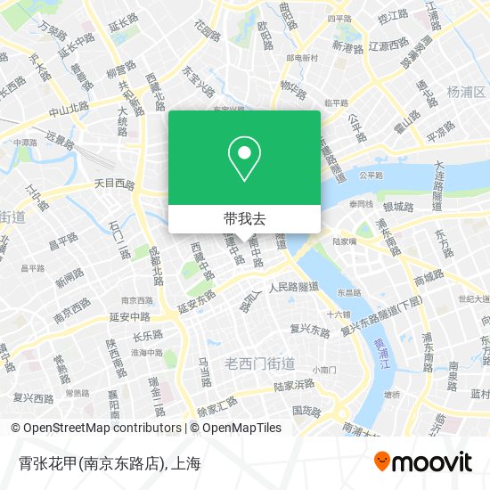 霄张花甲(南京东路店)地图