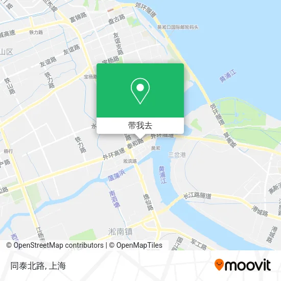 同泰北路地图