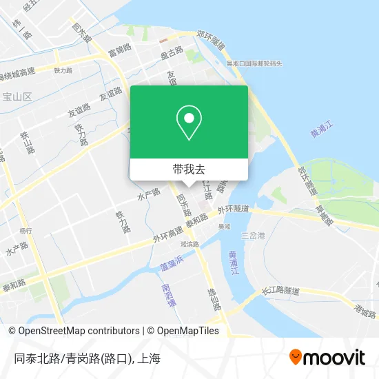 同泰北路/青岗路(路口)地图