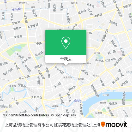 上海益镇物业管理有限公司虹祺花苑物业管理处地图