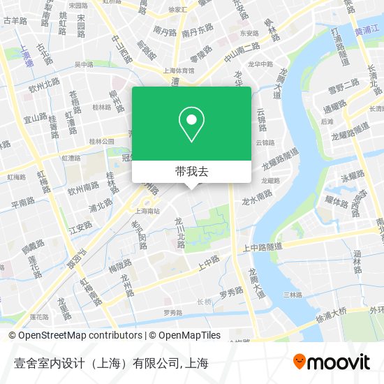壹舍室内设计（上海）有限公司地图