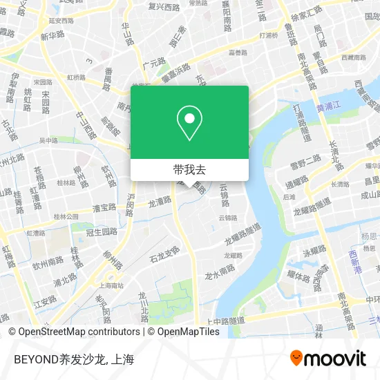 BEYOND养发沙龙地图