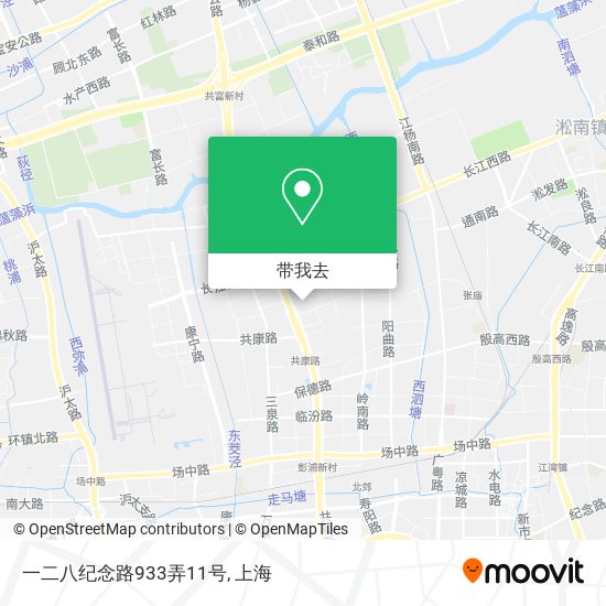 一二八纪念路933弄11号地图