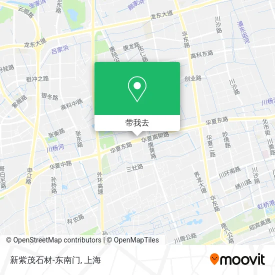 新紫茂石材-东南门地图