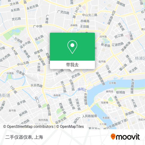 二手仪器仪表地图