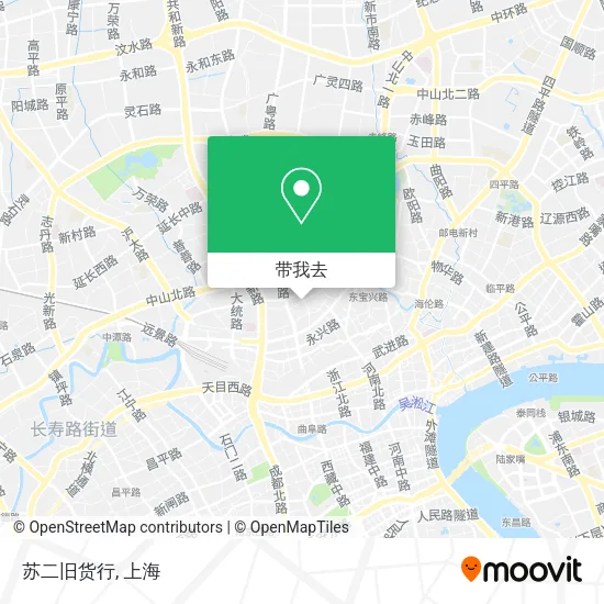 苏二旧货行地图
