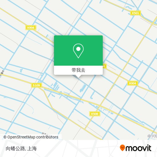 向蟠公路地图