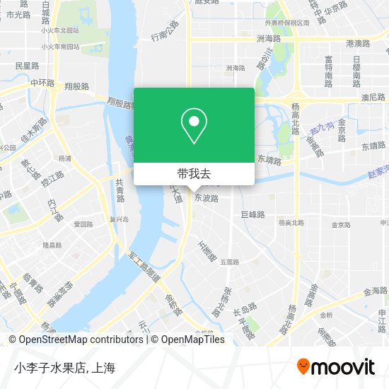 小李子水果店地图