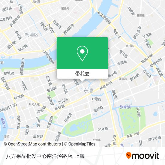 八方果品批发中心南洋泾路店地图