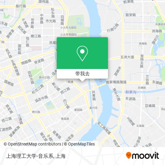 上海理工大学-音乐系地图