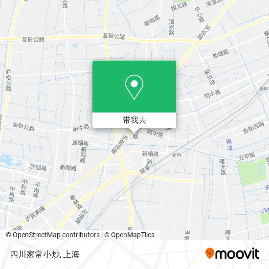 四川家常小炒地图