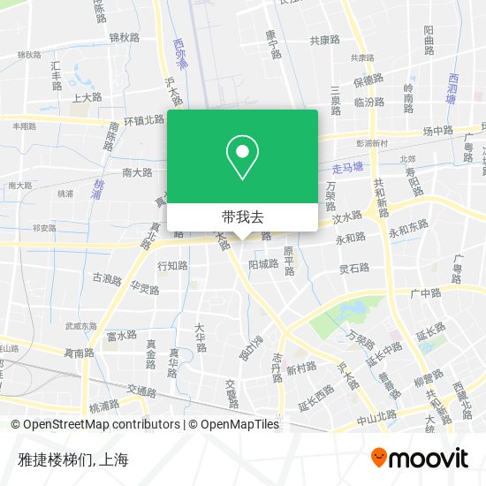 雅捷楼梯们地图