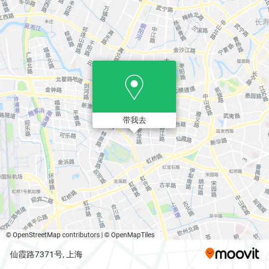 仙霞路7371号地图