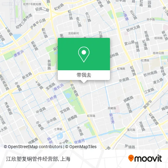 江欣塑复铜管件经营部地图