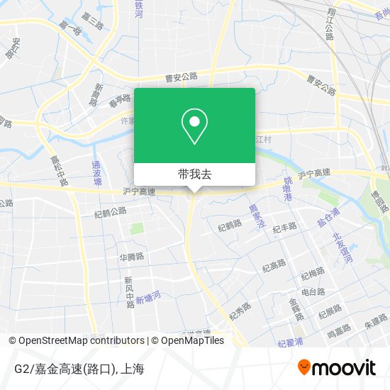 G2/嘉金高速(路口)地图