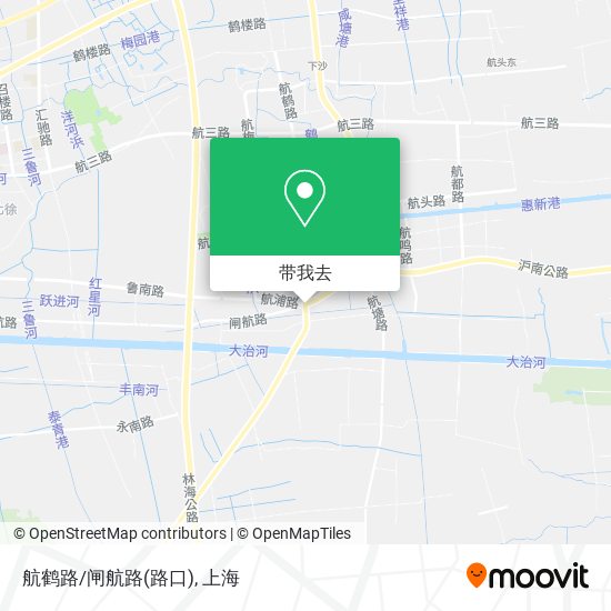 航鹤路/闸航路(路口)地图