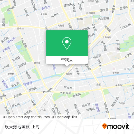 欢天囍地国旅地图