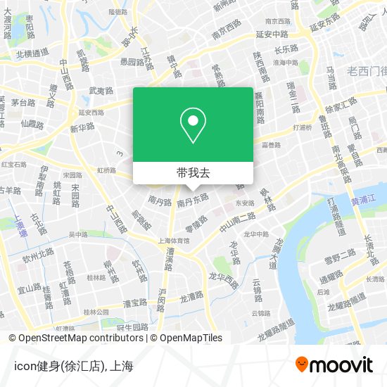 icon健身(徐汇店)地图