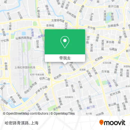 哈密路青溪路地图