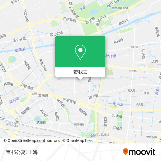 宝祁公寓地图