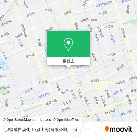 贝特威自动化工程(上海)有限公司地图