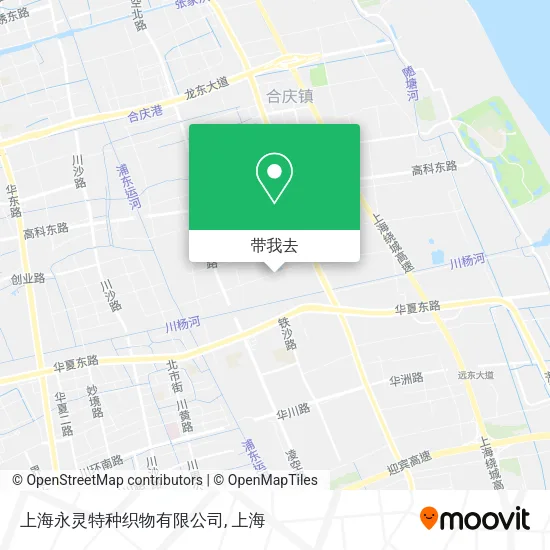 上海永灵特种织物有限公司地图