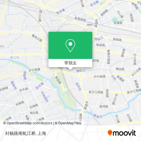 封杨路南虬江桥地图