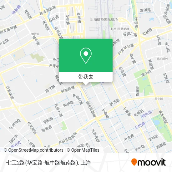 七宝2路(华宝路-航中路航南路)地图