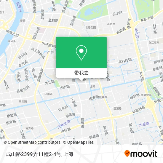成山路2399弄11幢2-4号地图