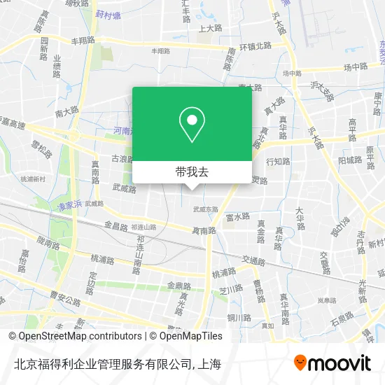 北京福得利企业管理服务有限公司地图