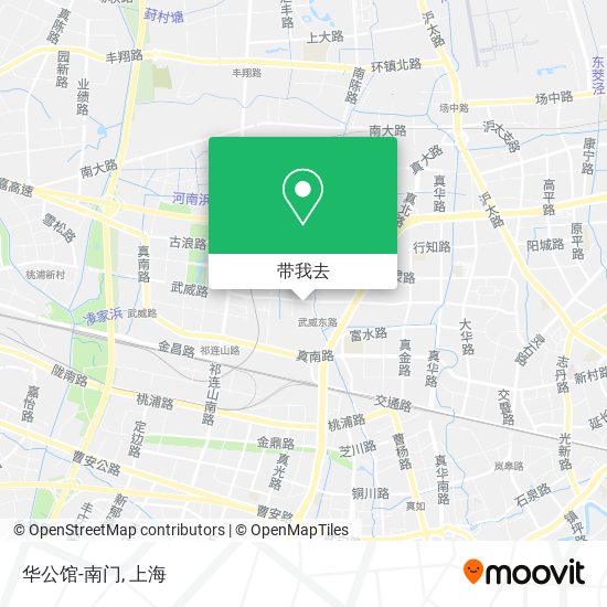 华公馆-南门地图