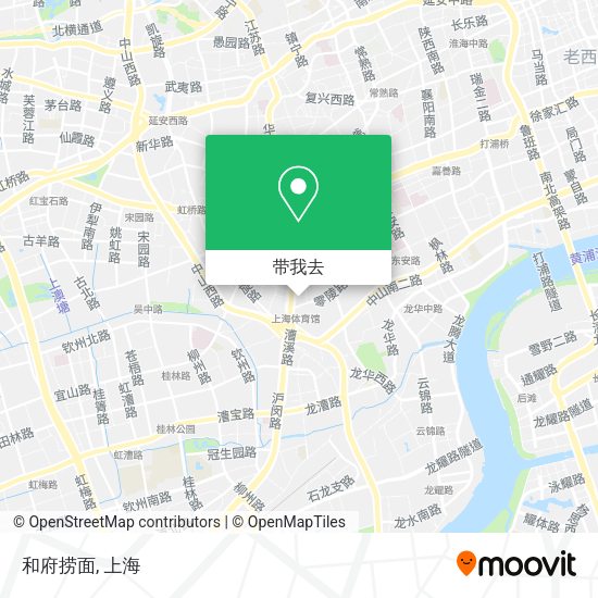 和府捞面地图