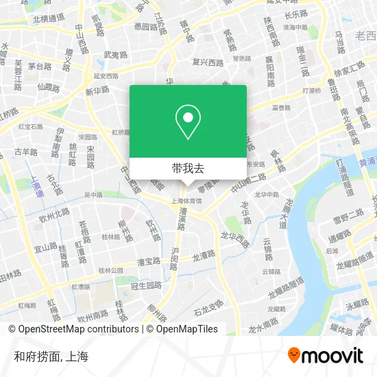和府捞面地图