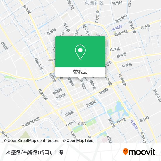 永盛路/福海路(路口)地图