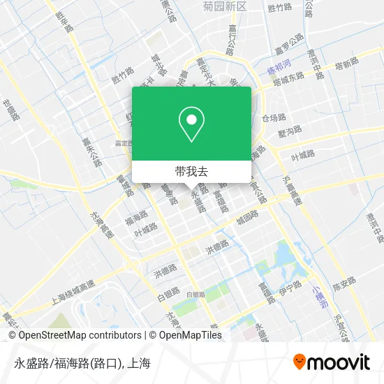 永盛路/福海路(路口)地图