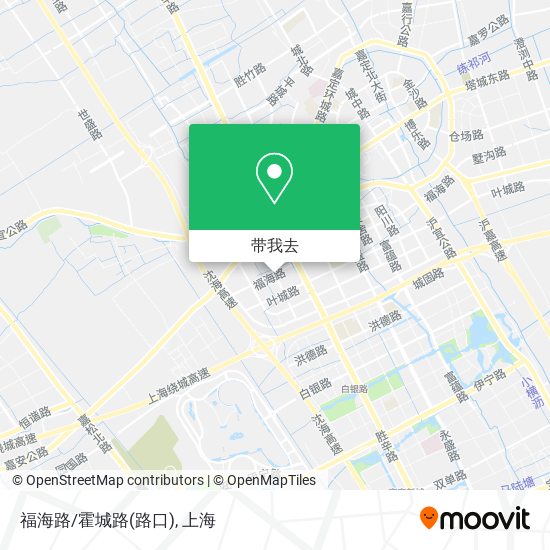 福海路/霍城路(路口)地图
