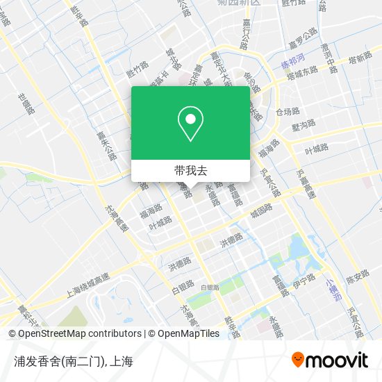 浦发香舍(南二门)地图