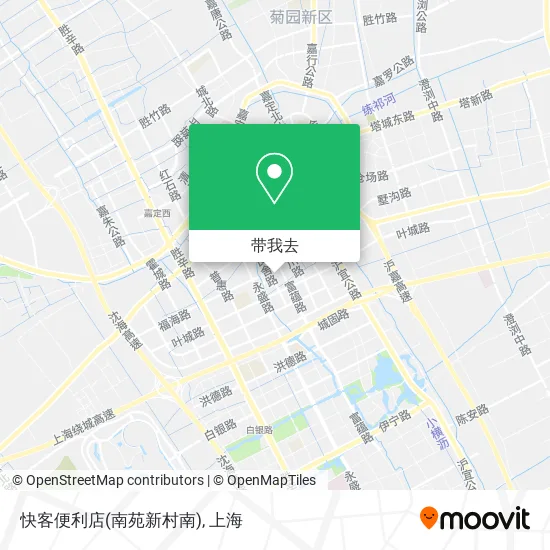 快客便利店(南苑新村南)地图