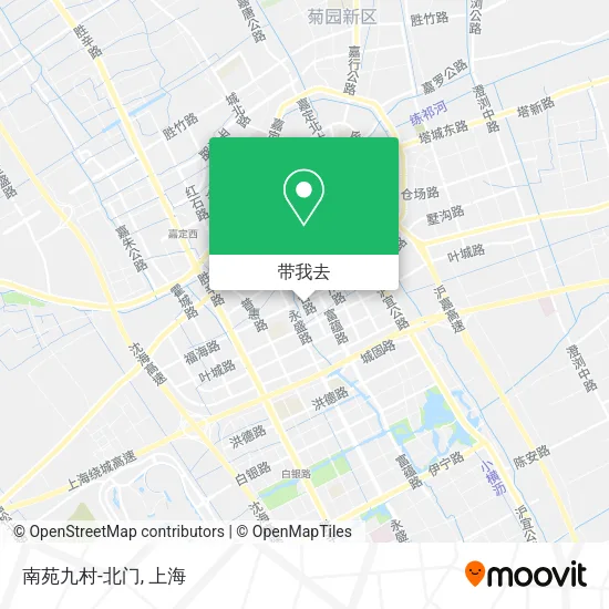 南苑九村-北门地图