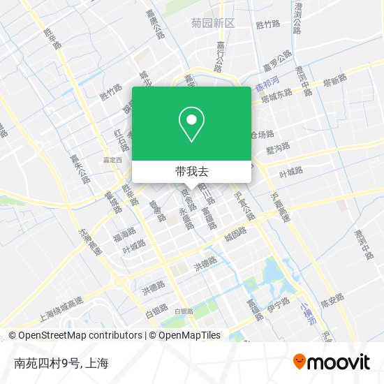 南苑四村9号地图