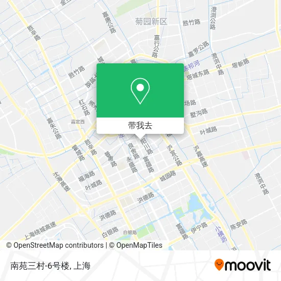 南苑三村-6号楼地图