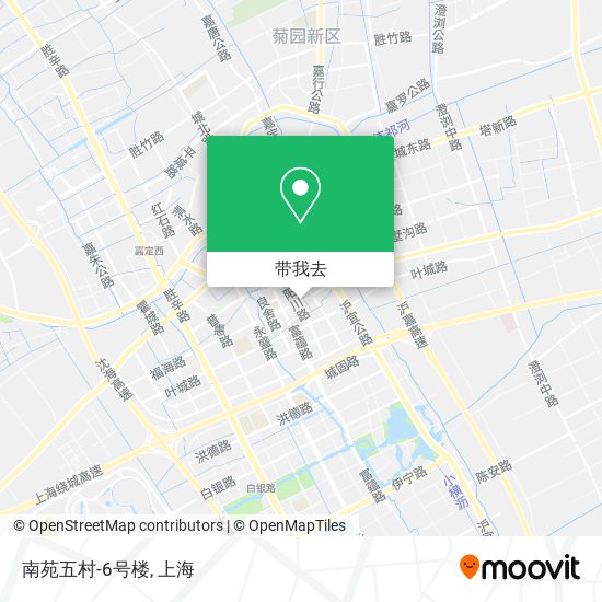 南苑五村-6号楼地图